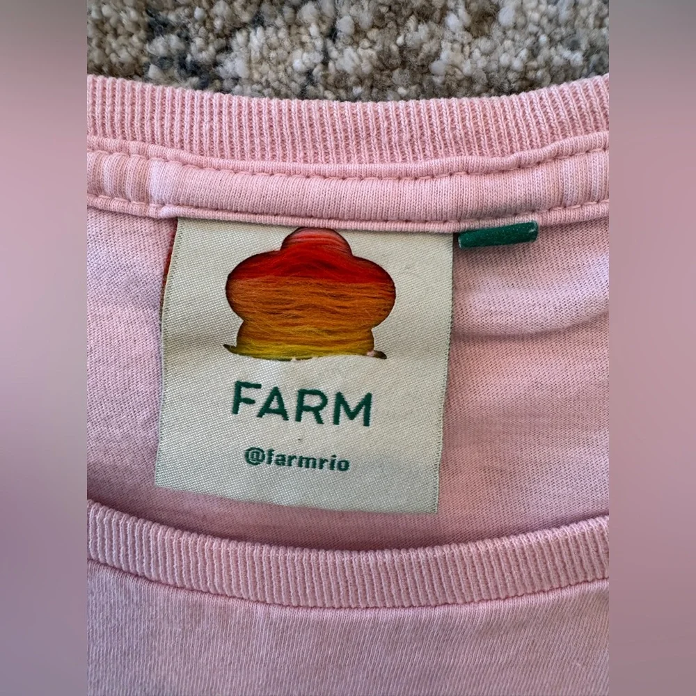 FARM Rio Pink Yawanawa Graphic Tee - Picture 5 of 8